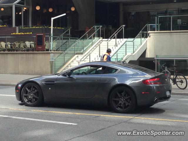 Aston Martin Vantage spotted in Toronto, Canada