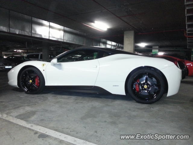 Ferrari 458 Italia spotted in Johannesburg, South Africa