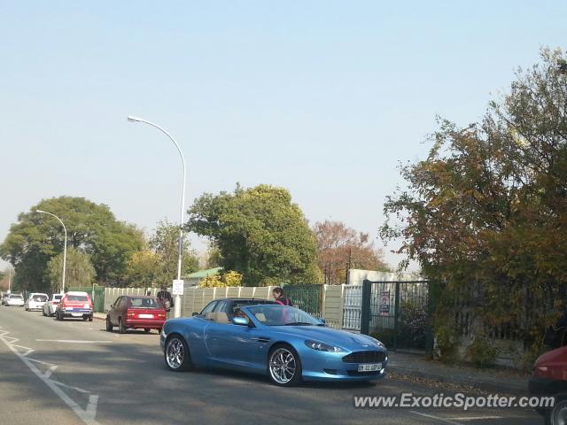 Aston Martin DB9 spotted in Benoni, South Africa