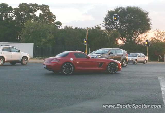 Mercedes SLS AMG spotted in Johannesburg, South Africa