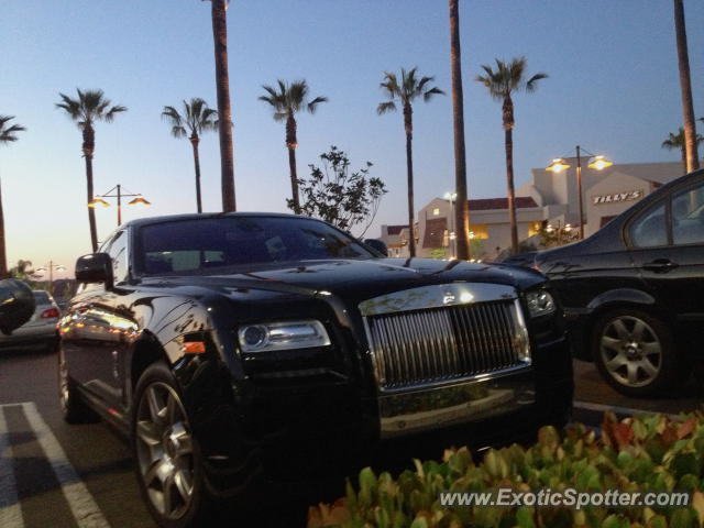 Rolls Royce Ghost spotted in Carmel Valley, California
