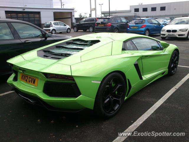 Lamborghini Aventador spotted in Hassocks, United Kingdom