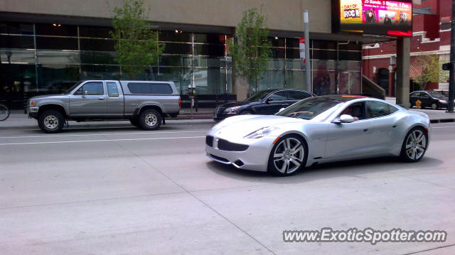 Fisker Karma spotted in Denver, Colorado