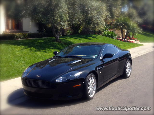 Aston Martin DB9 spotted in Carmel Valley, California