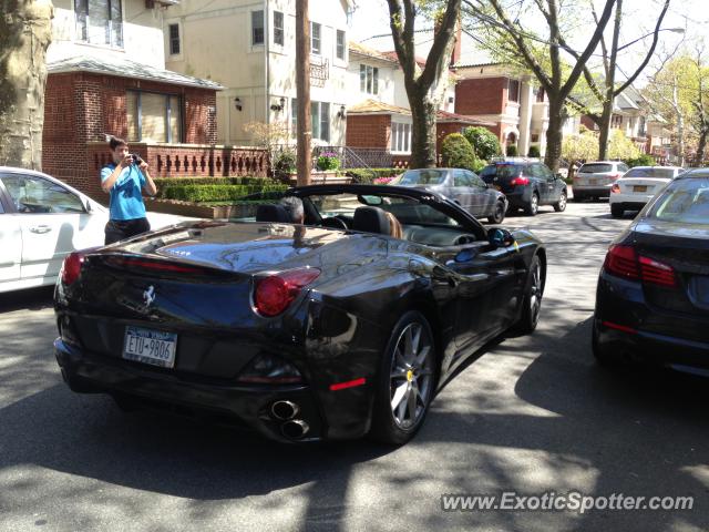 Ferrari California spotted in Brooklyn, New York
