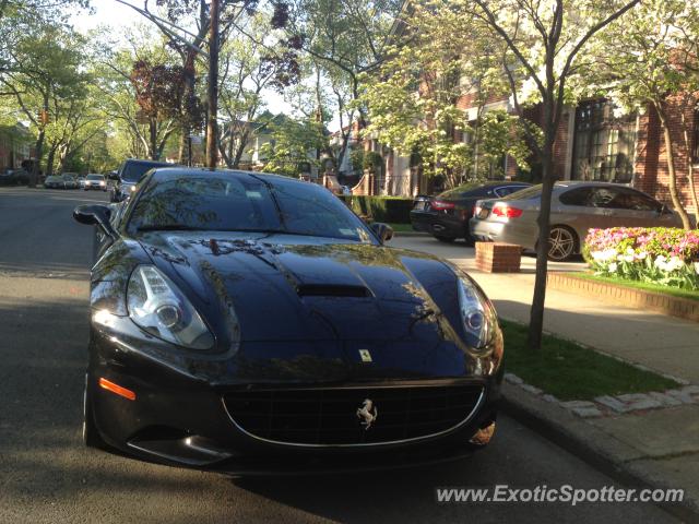 Ferrari California spotted in Brooklyn, New York