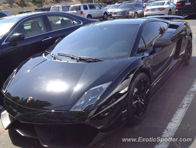 Lamborghini Gallardo spotted in Carmel Valley, California