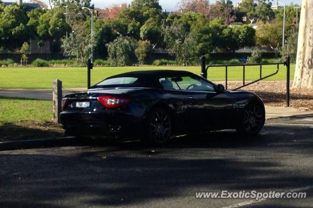 Maserati GranCabrio spotted in Melbourne, Australia