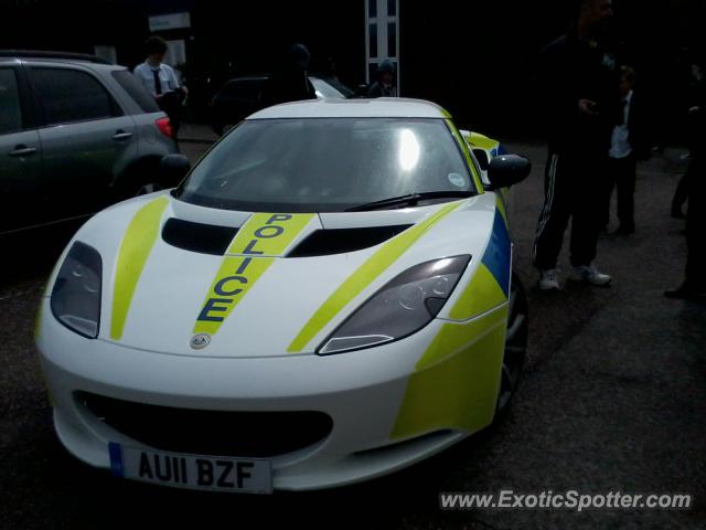 Lotus Evora spotted in Tiverton, United Kingdom