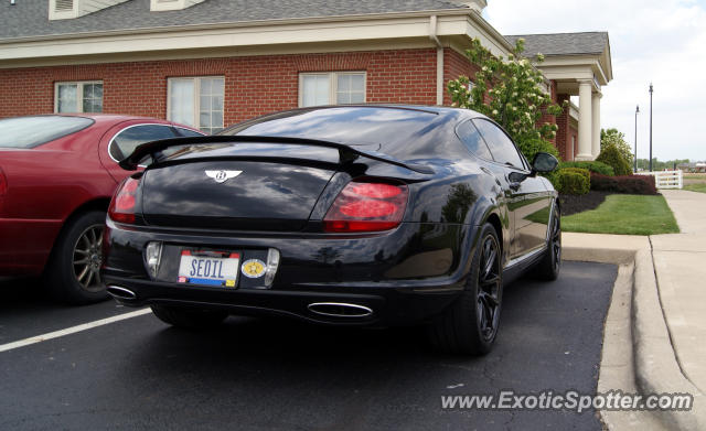 Bentley Continental spotted in New Albany, Ohio