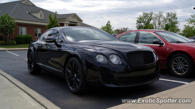 Bentley Continental spotted in New Albany, Ohio