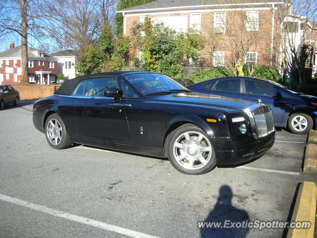 Rolls Royce Phantom spotted in Charlotte, North Carolina