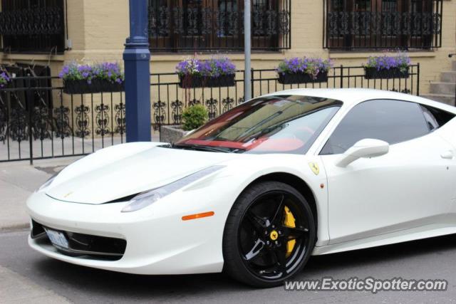 Ferrari 458 Italia spotted in Toronto, Canada