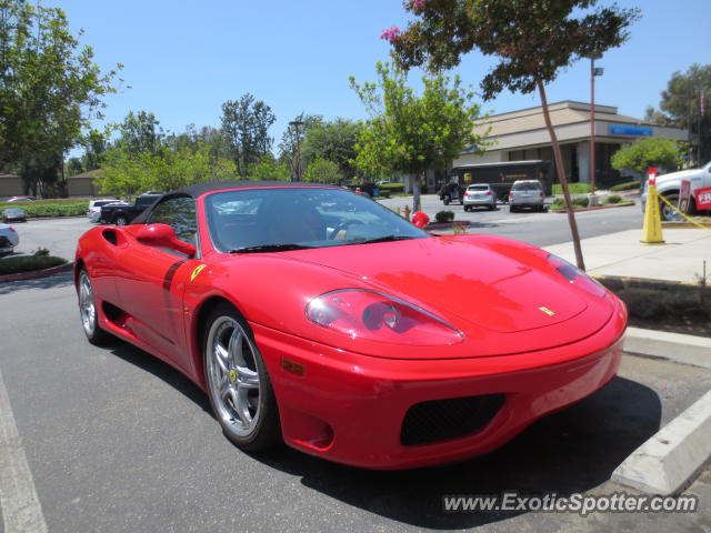 Ferrari 360 Modena spotted in City of Industry, California