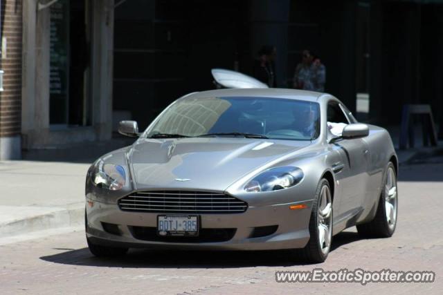 Aston Martin DB9 spotted in Toronto, Canada