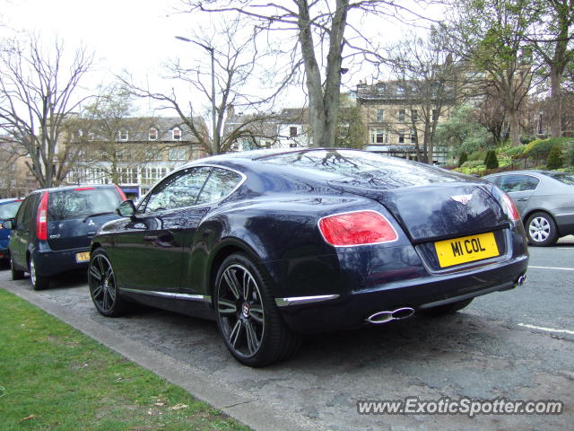 Bentley Continental spotted in Harrogate, United Kingdom