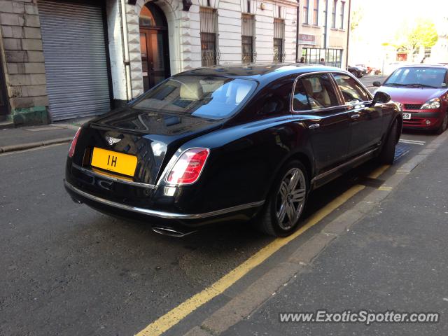 Bentley Mulsanne spotted in Belfast, United Kingdom