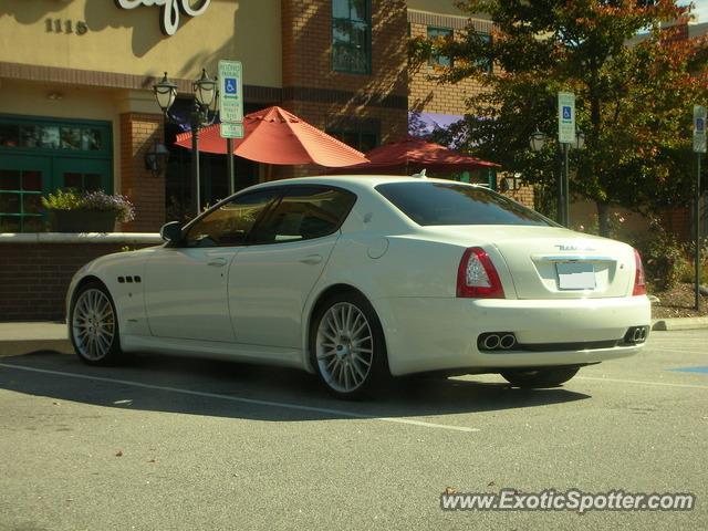 Maserati Quattroporte spotted in Cary, North Carolina