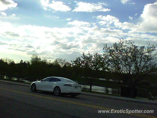 Tesla Model S spotted in Greenwood, Colorado