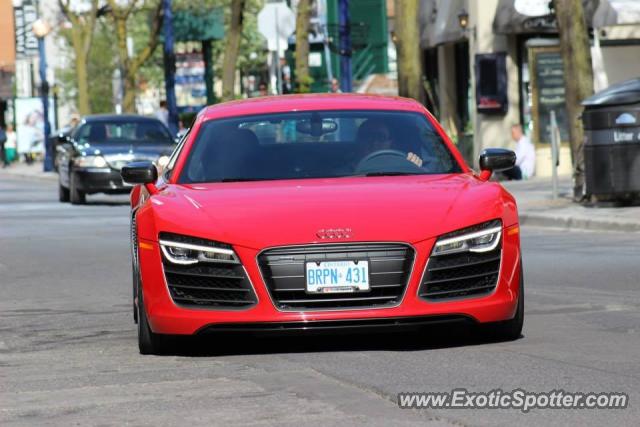 Audi R8 spotted in Toronto, Canada