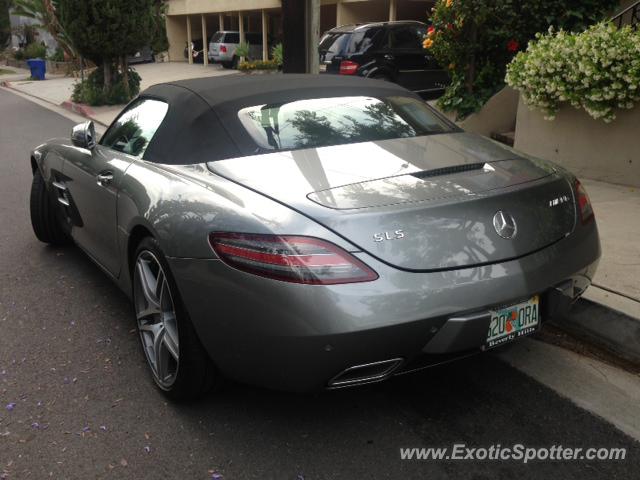 Mercedes SLS AMG spotted in Los Angeles, California