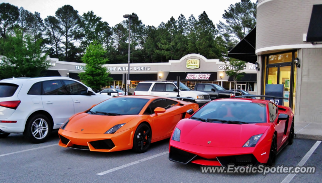 Lamborghini Gallardo spotted in Atlanta, Georgia