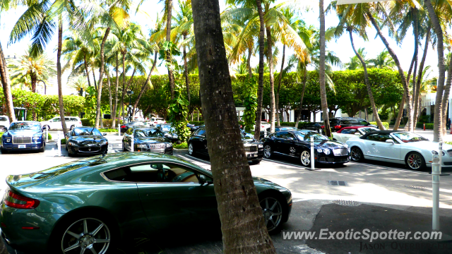 Aston Martin Vantage spotted in Bal Harbour, Florida
