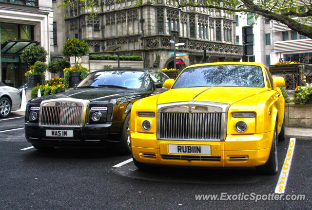 Rolls Royce Phantom spotted in London, United Kingdom