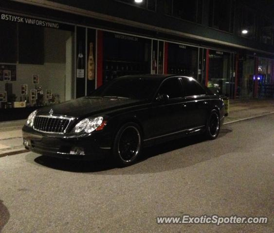 Mercedes Maybach spotted in Copenhagen, Denmark