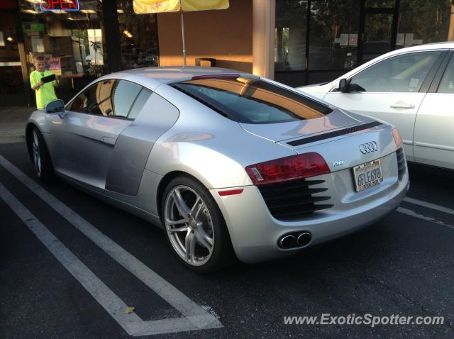 Audi R8 spotted in Mountain View, California