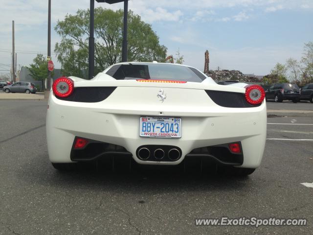Ferrari 458 Italia spotted in Brooklyn, New York