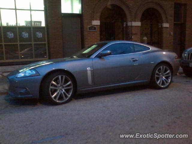 Jaguar XKR spotted in Belleville, Illinois