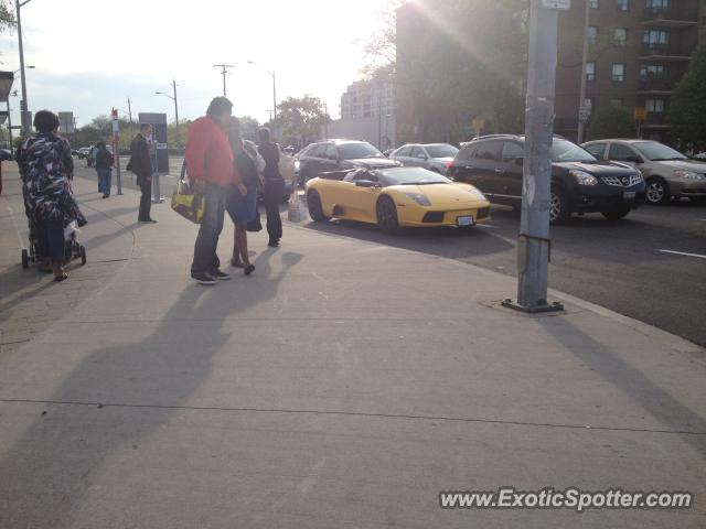 Lamborghini Murcielago spotted in Toronto, Canada