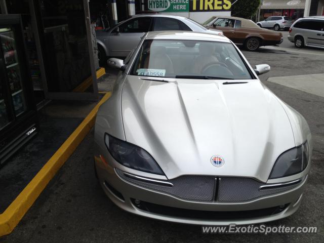 Fisker Tramonto spotted in Los Angeles, California