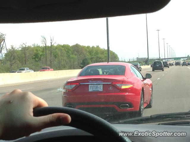 Maserati GranTurismo spotted in Vaughan, Canada