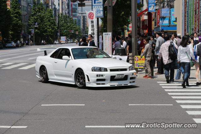 Nissan Skyline spotted in Tokyo, Japan