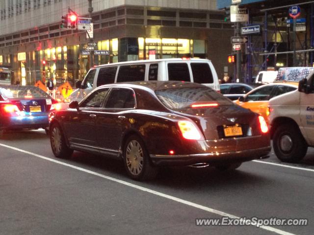 Bentley Mulsanne spotted in New York City, New York