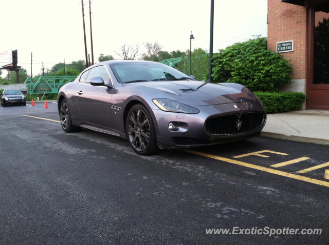 Maserati GranTurismo spotted in Indianapolis, Indiana