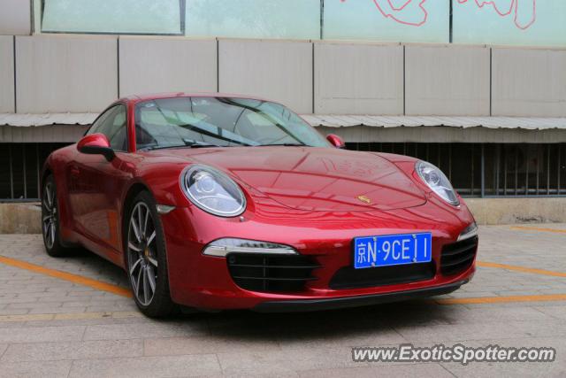 Porsche 911 spotted in Beijing, China