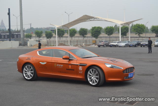 Aston Martin Rapide spotted in Beijing, China