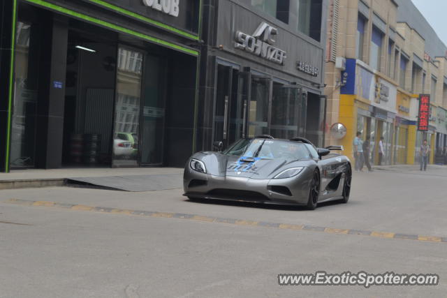 Koenigsegg Agera R spotted in Beijing, China
