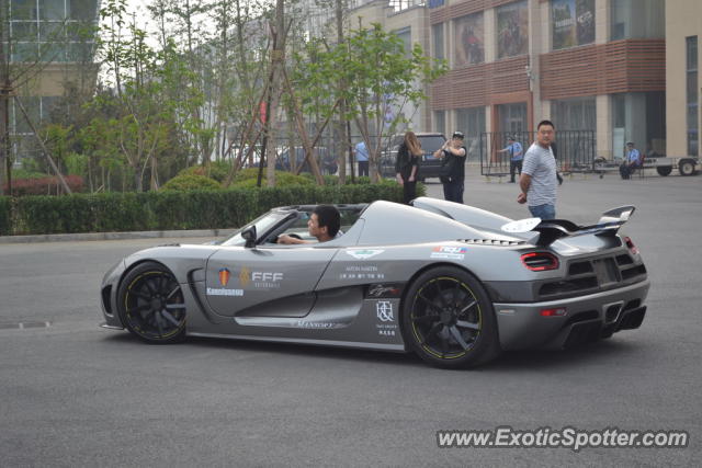 Koenigsegg Agera R spotted in Beijing, China
