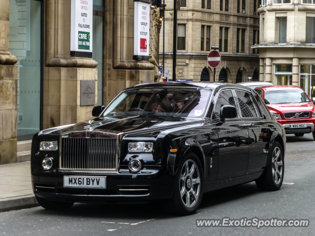 Rolls Royce Phantom spotted in Manchester, United Kingdom