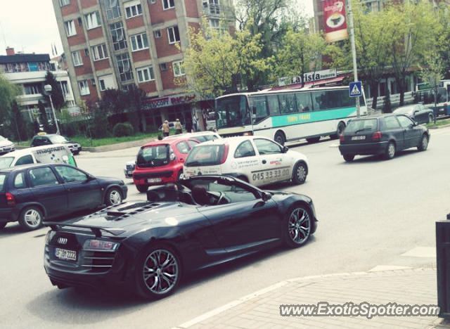 Audi R8 spotted in Prishtina, Kosovo