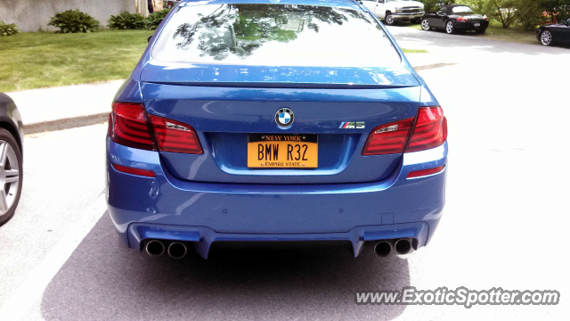 BMW M5 spotted in Saratoga Springs, New York