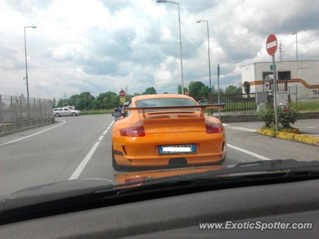 Porsche 911 GT3 spotted in Bergamo, Italy