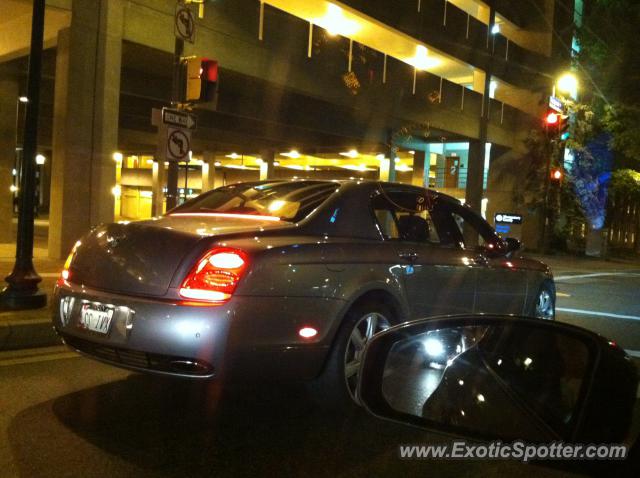 Bentley Continental spotted in Bethesda, Maryland