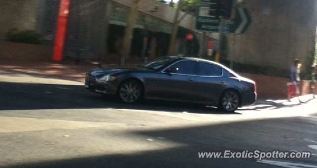Maserati Quattroporte spotted in Sydney, Australia