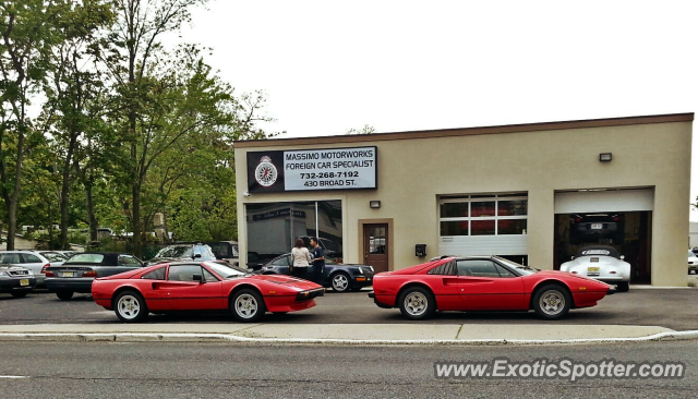 Ferrari 308 spotted in Red Bank, New Jersey