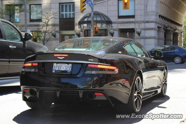 Aston Martin DBS spotted in Toronto, Canada